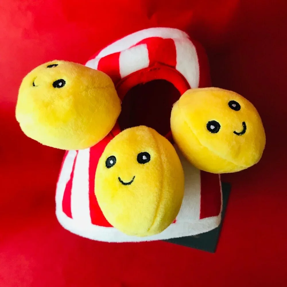 Dog NANDOG Pet Gear Dog Toy w/Squeakers Size : 5 x 5